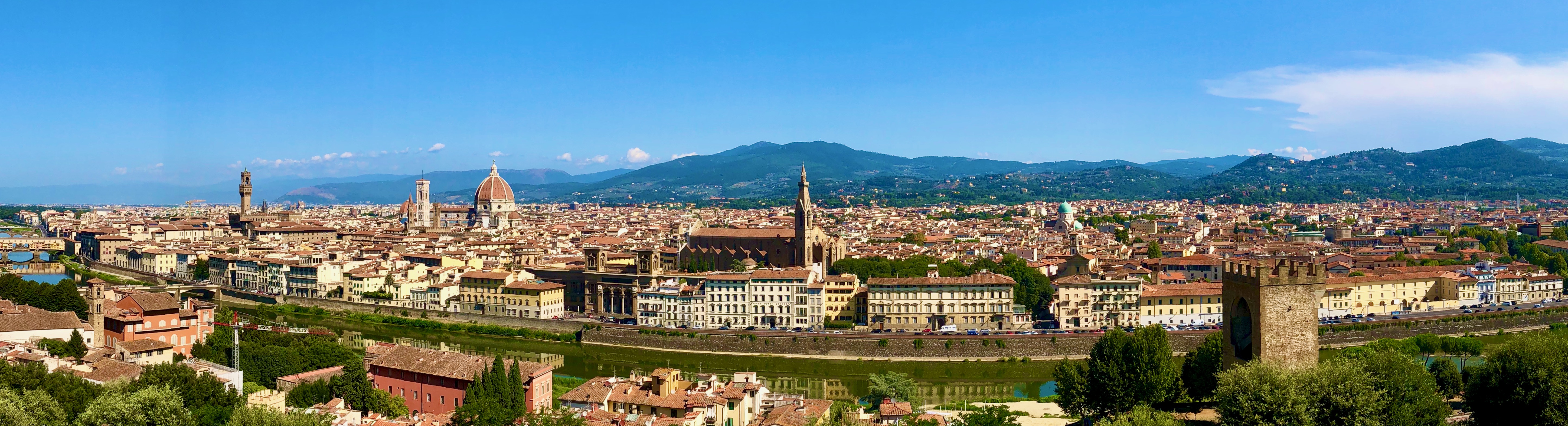 Florence skyline, Monastery Stays