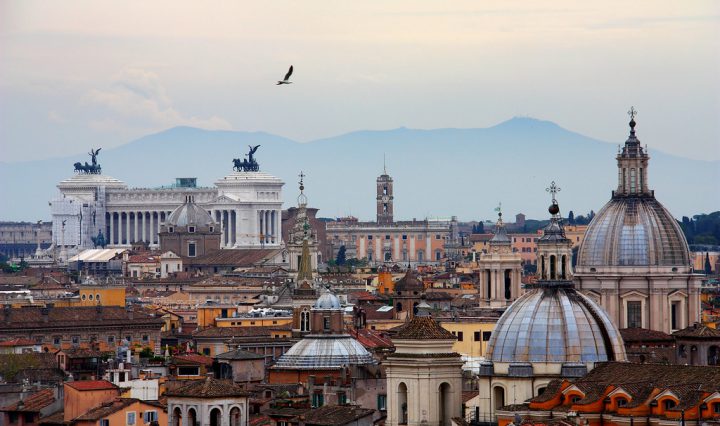 Rome Skyline, Monastery Stays